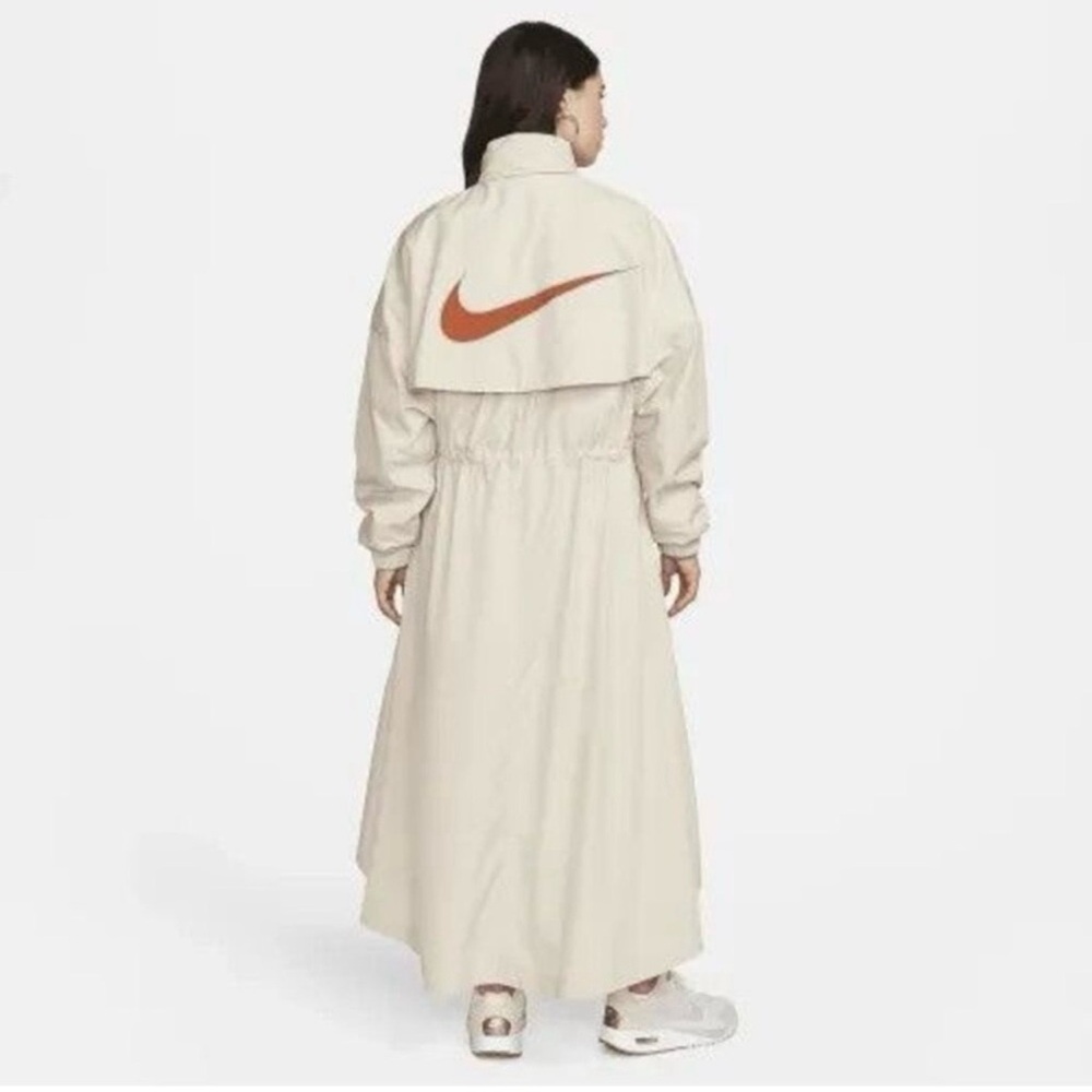 Nike Hooded Lightweight Trench Coat - Picture 7 of 12